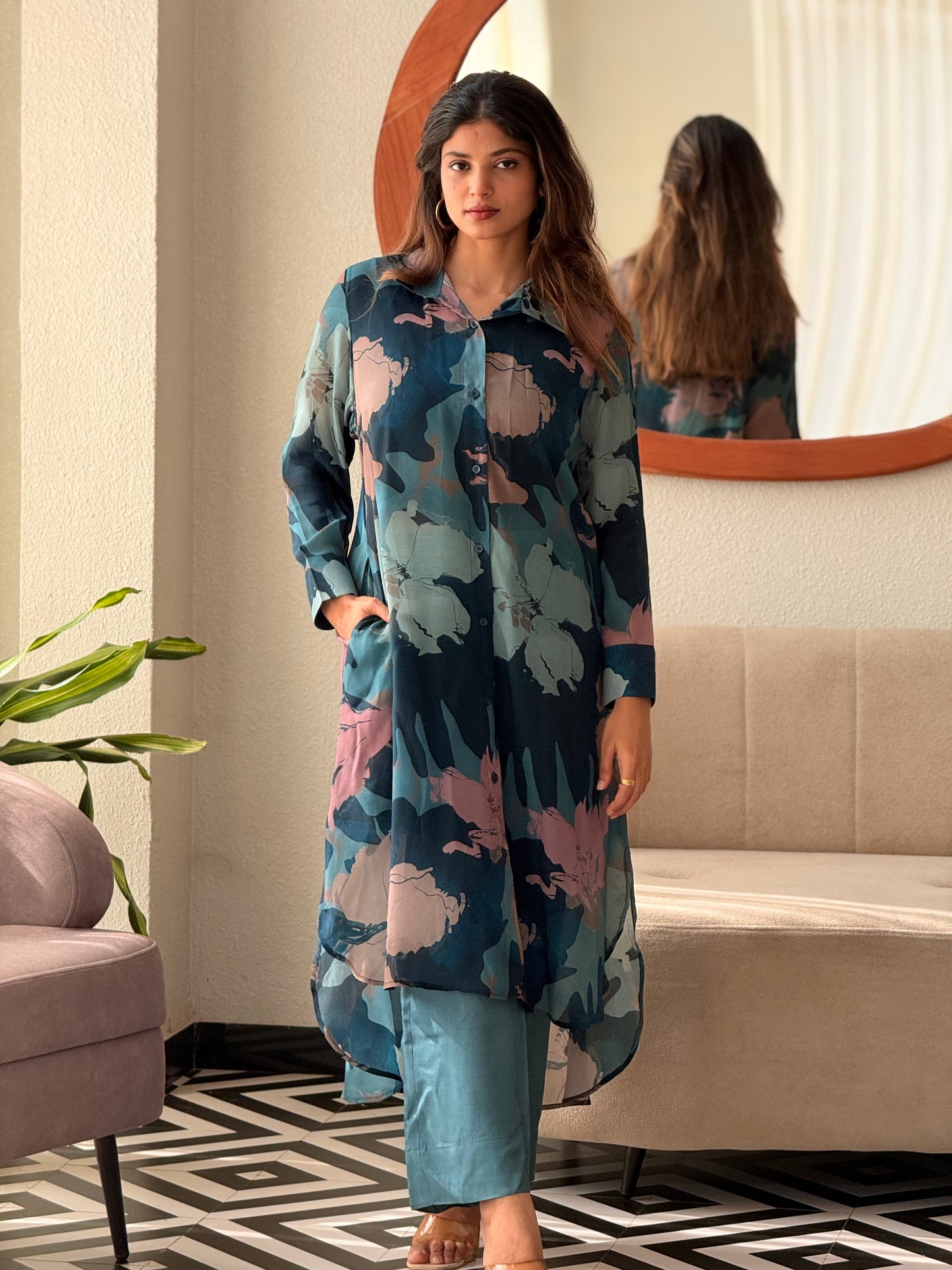 ZU25X300-CRAPE SILK PRINTED
