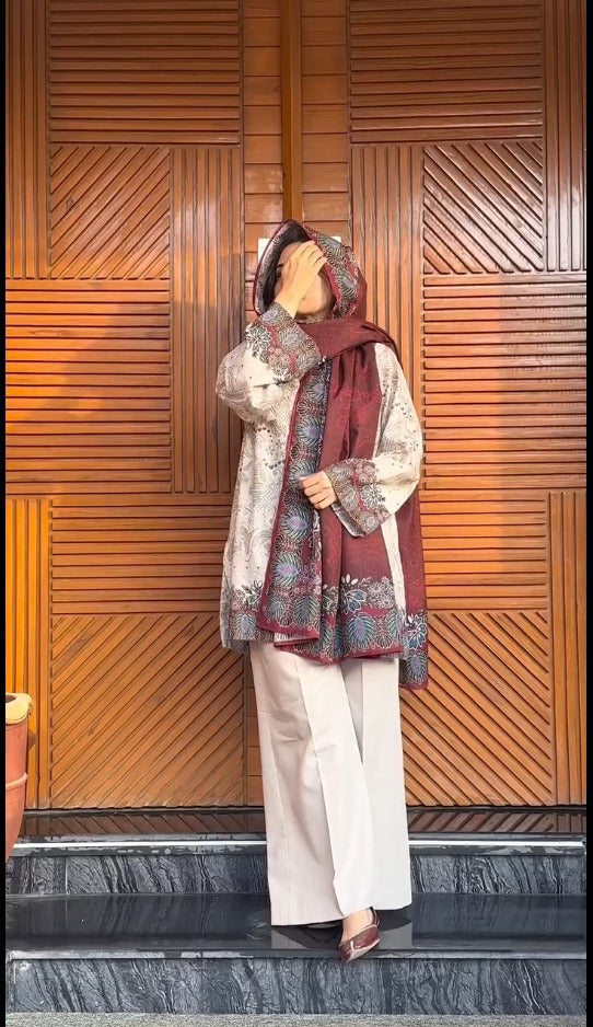 Navya  Printed Crepe Set