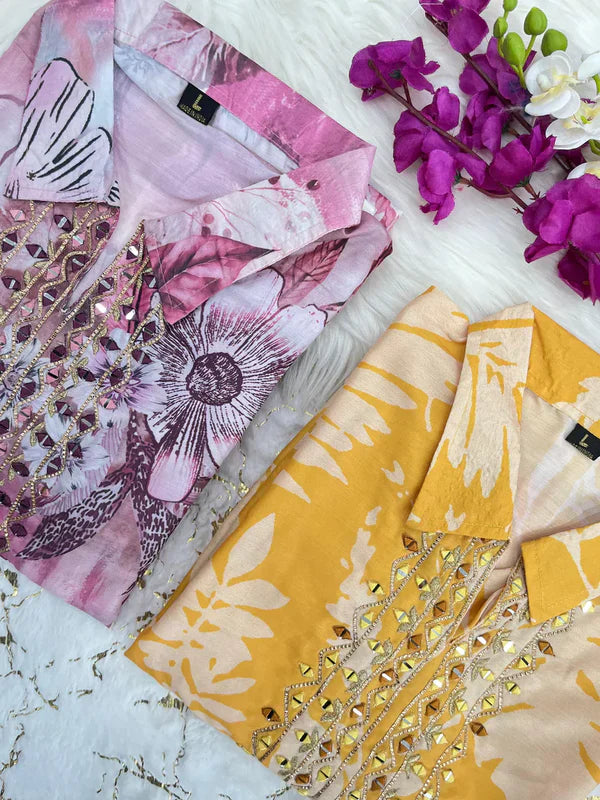 Label Mishwa Featuring beautiful Heavy Co-ord Set