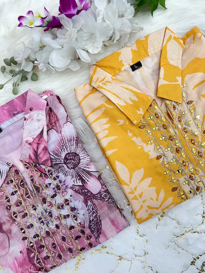Label Mishwa Featuring beautiful Heavy Co-ord Set
