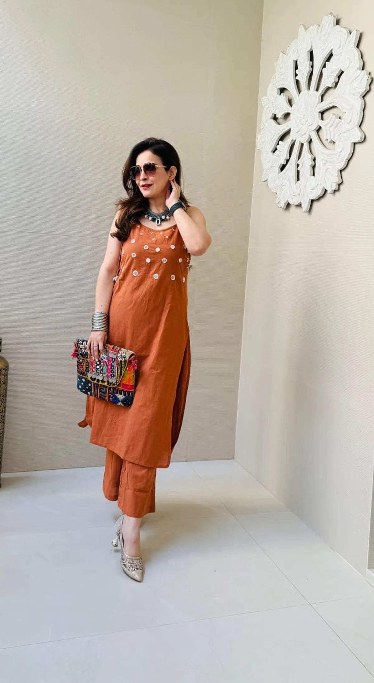 Premium Cotton Slub Co-ord Set For Women