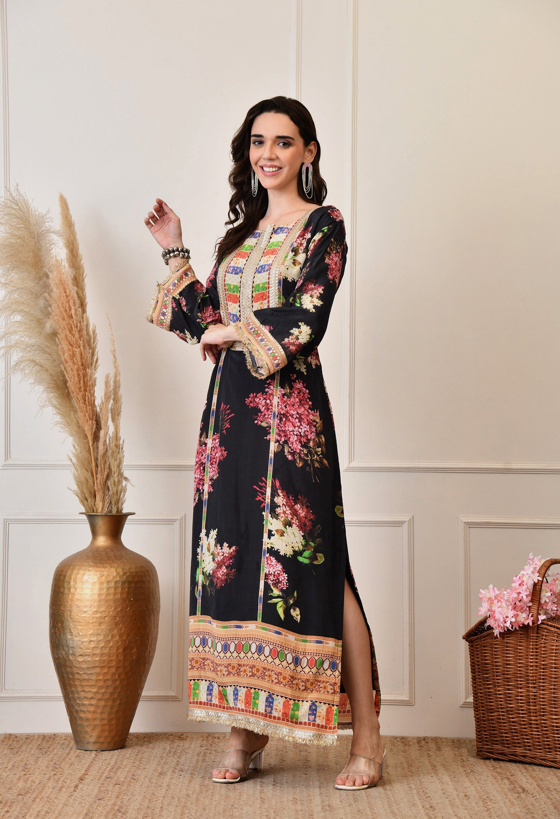 Naksh-o-Nigaar Dress - Pure Crepe