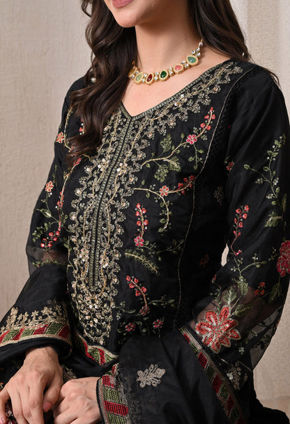 Noor-E-Shab - Pure Organza