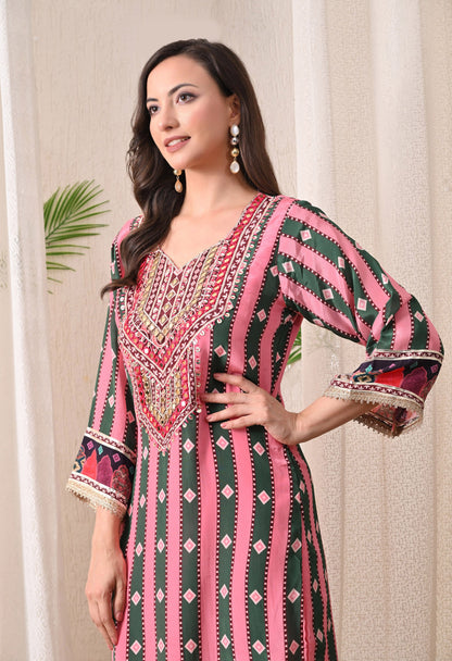 Masakalli Dress - Pure Crepe