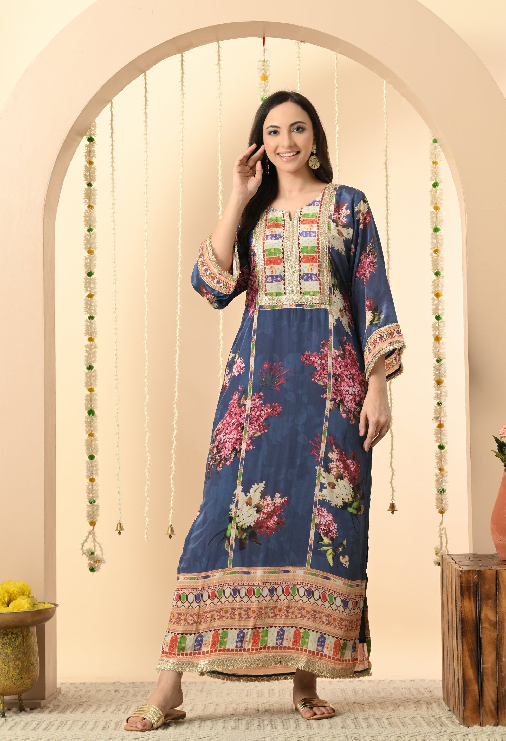 Naksh-o-Nigaar Dress - Pure Crepe