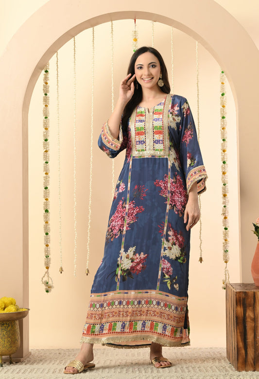 Naksh-o-Nigaar Dress - Pure Crepe