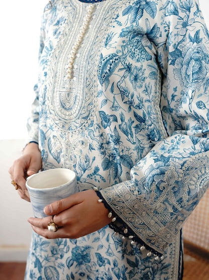 Kalamkari Farsi Suit Set