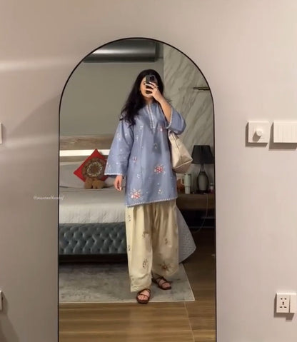 Persian Blue Farsi Co-ord Set