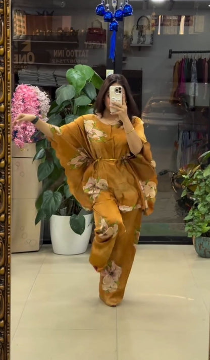 Wrinkle Tissue Dress Co-Ord Set New Launch 2pc set
