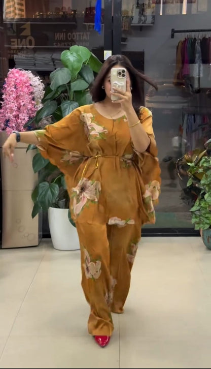 Wrinkle Tissue Dress Co-Ord Set New Launch 2pc set