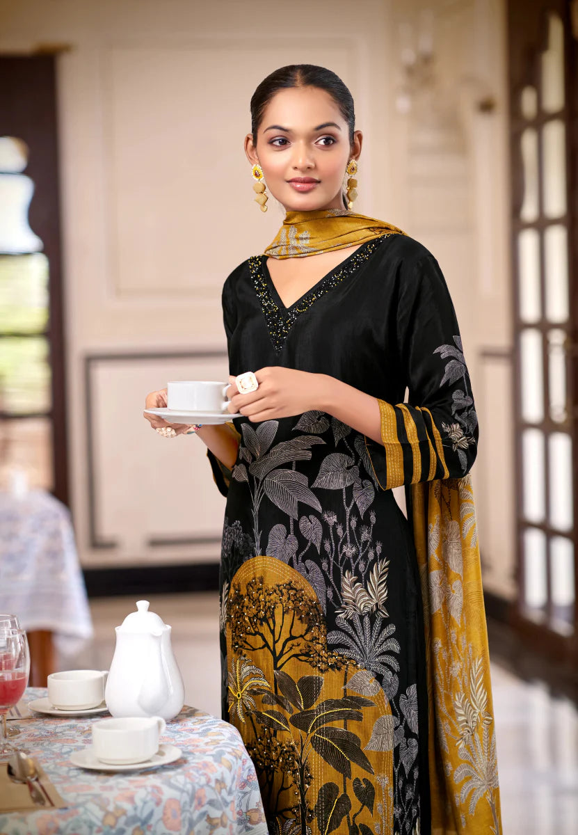 BLACK MUSTARD SUITS