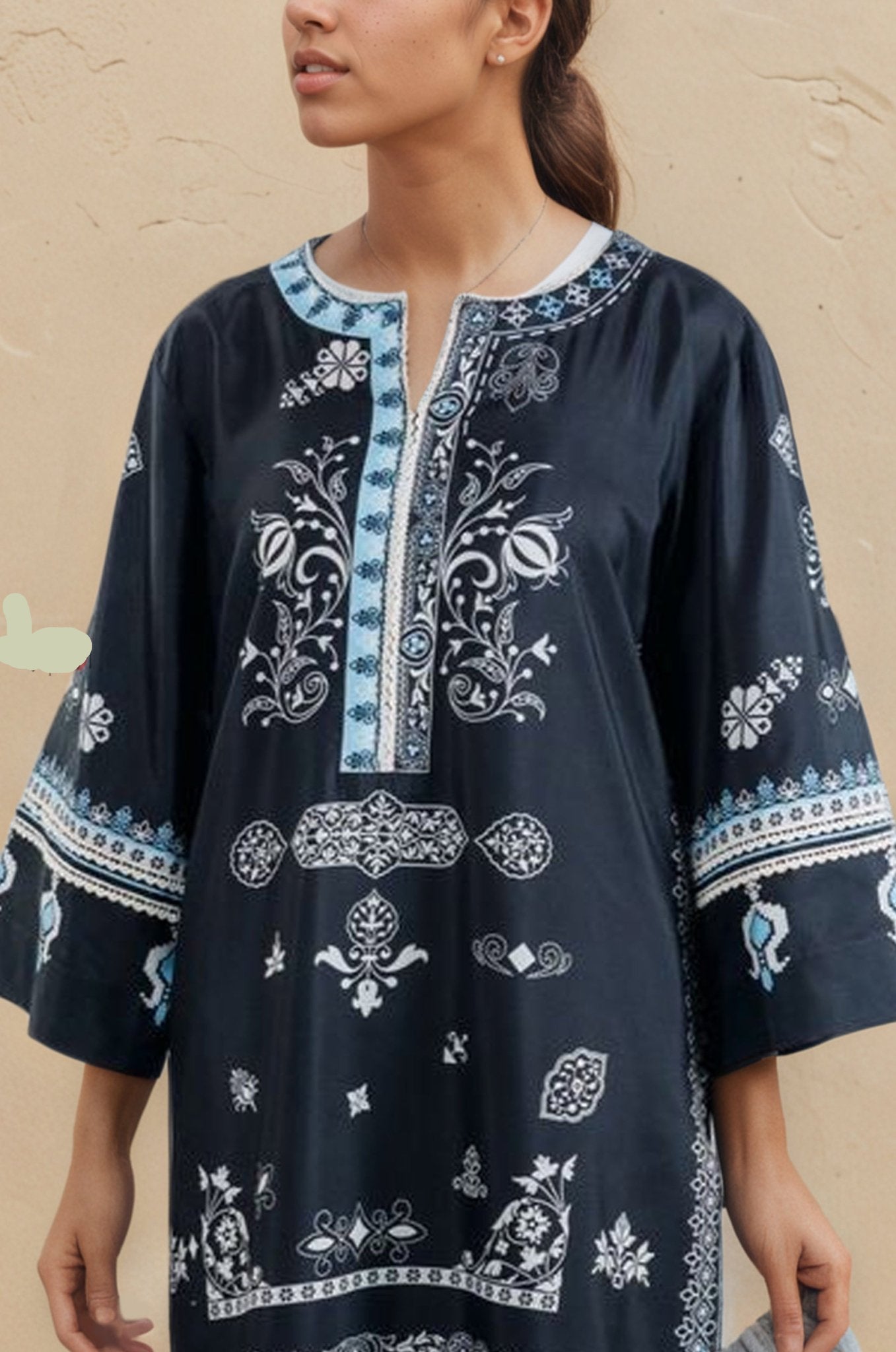 Tara Bloom Co-ord Set (NO DUPATTA)