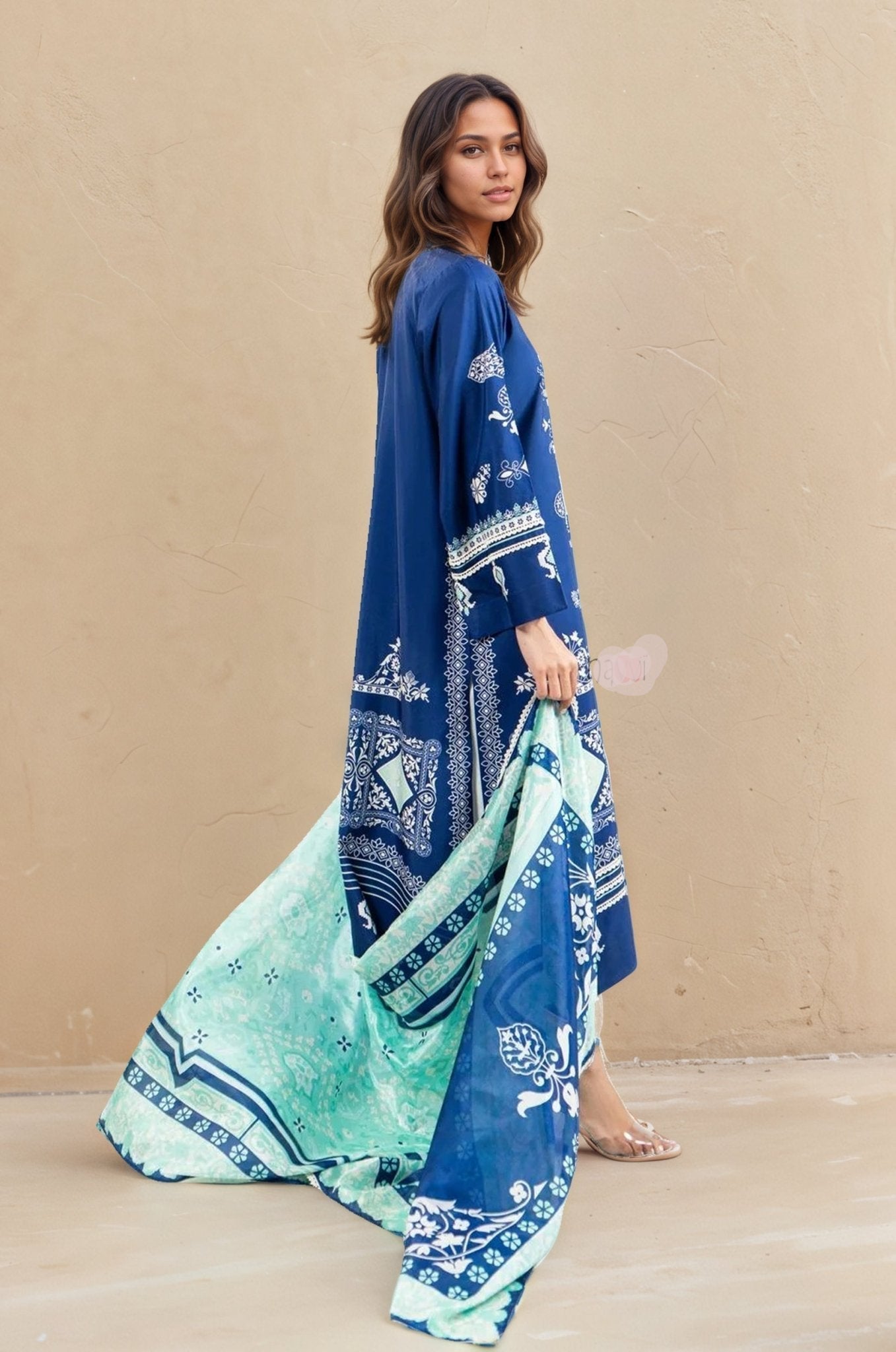 Tara Bloom Co-ord Set (NO DUPATTA)