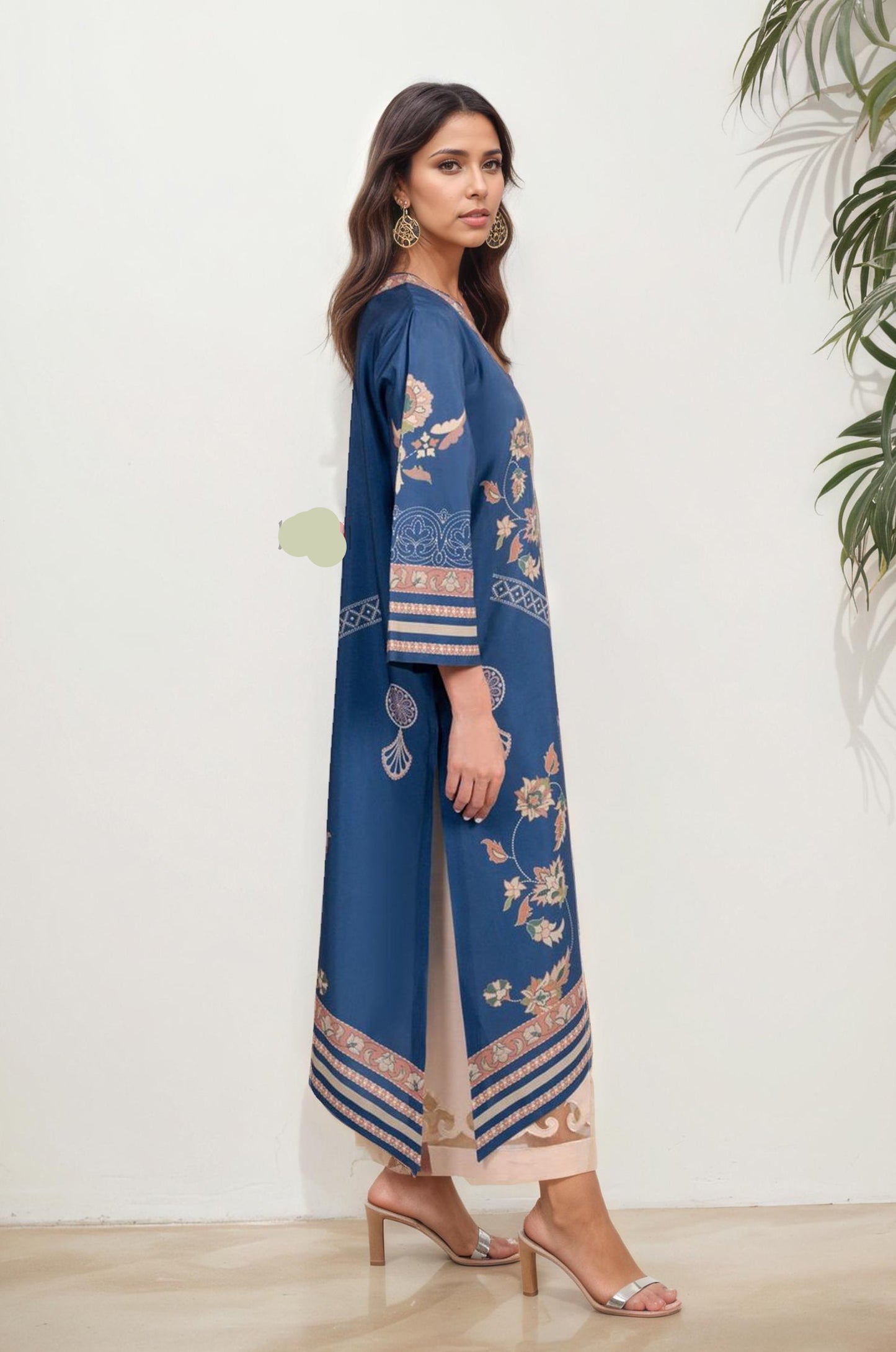 Tara Bloom Co-ord Set (NO DUPATTA)