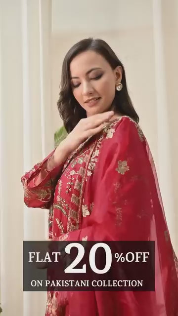 Noor-E-Shab - Pure Organza