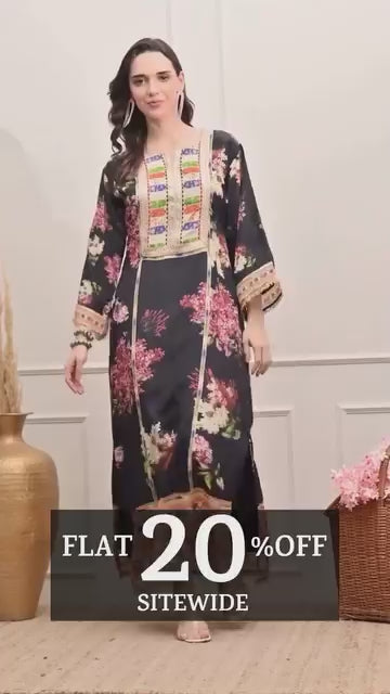 Naksh-o-Nigaar Dress - Pure Crepe