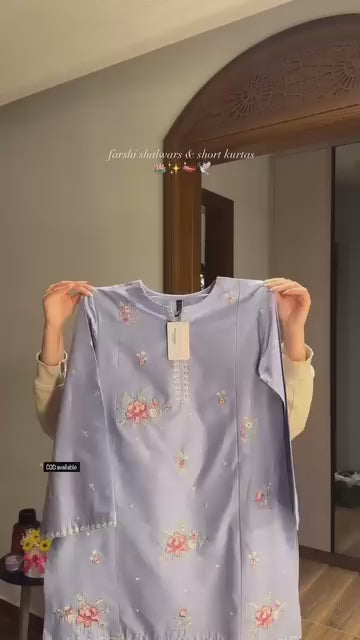 Persian Blue Farsi Co-ord Set