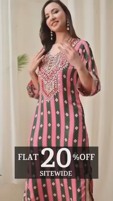 Easy Cart Kaftan Dress - Pure Crepe