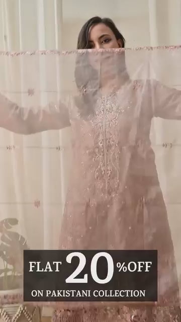 Noor-E-Gulnaar - Pure Organza