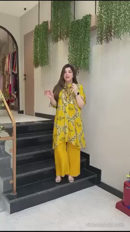 Anvi"s Kaftan Style Coord Set