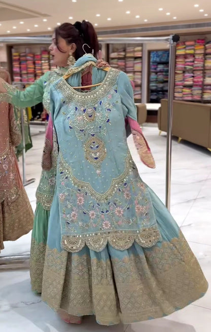 New Arrival – Premium Sharara Palazzo with Dupatta